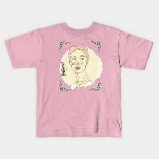 the beautiful girl - girlfriend Kids T-Shirt